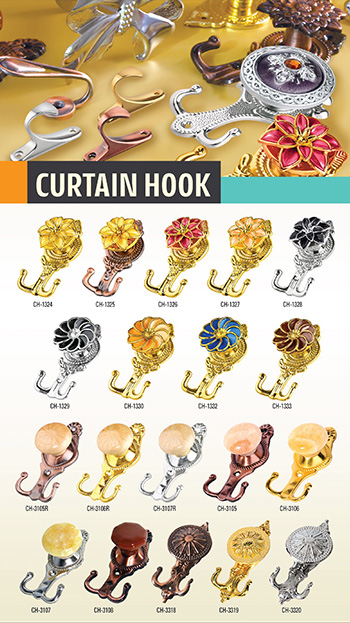 CURTAIN ACCESSORIES HOOK