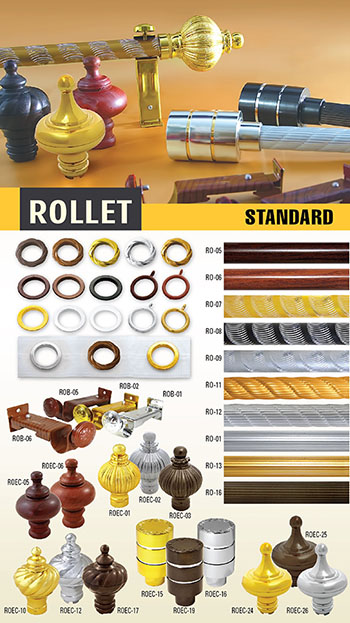 CURTAIN ACCESSORIES ROLLET