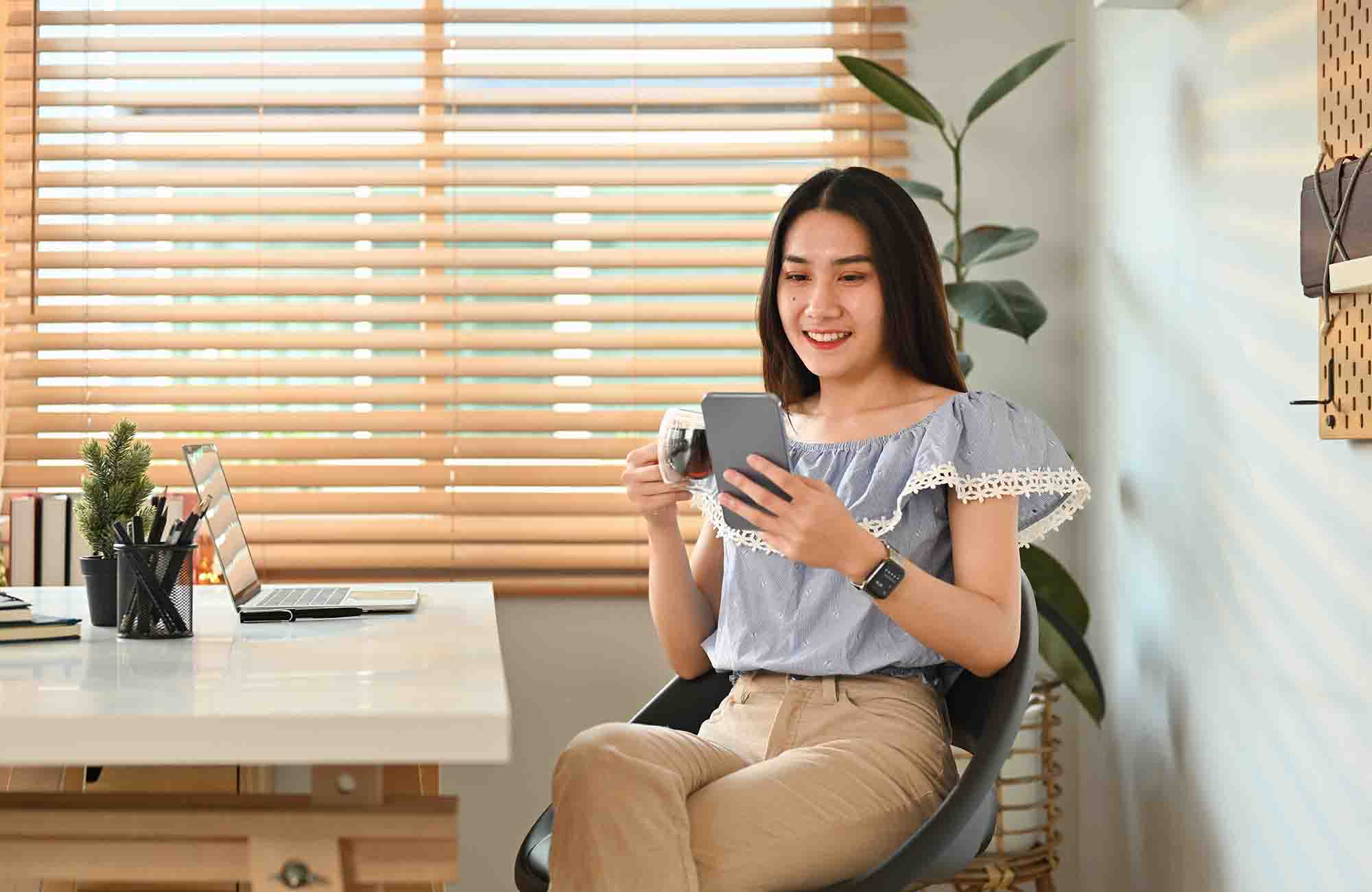 motorized wood blinds