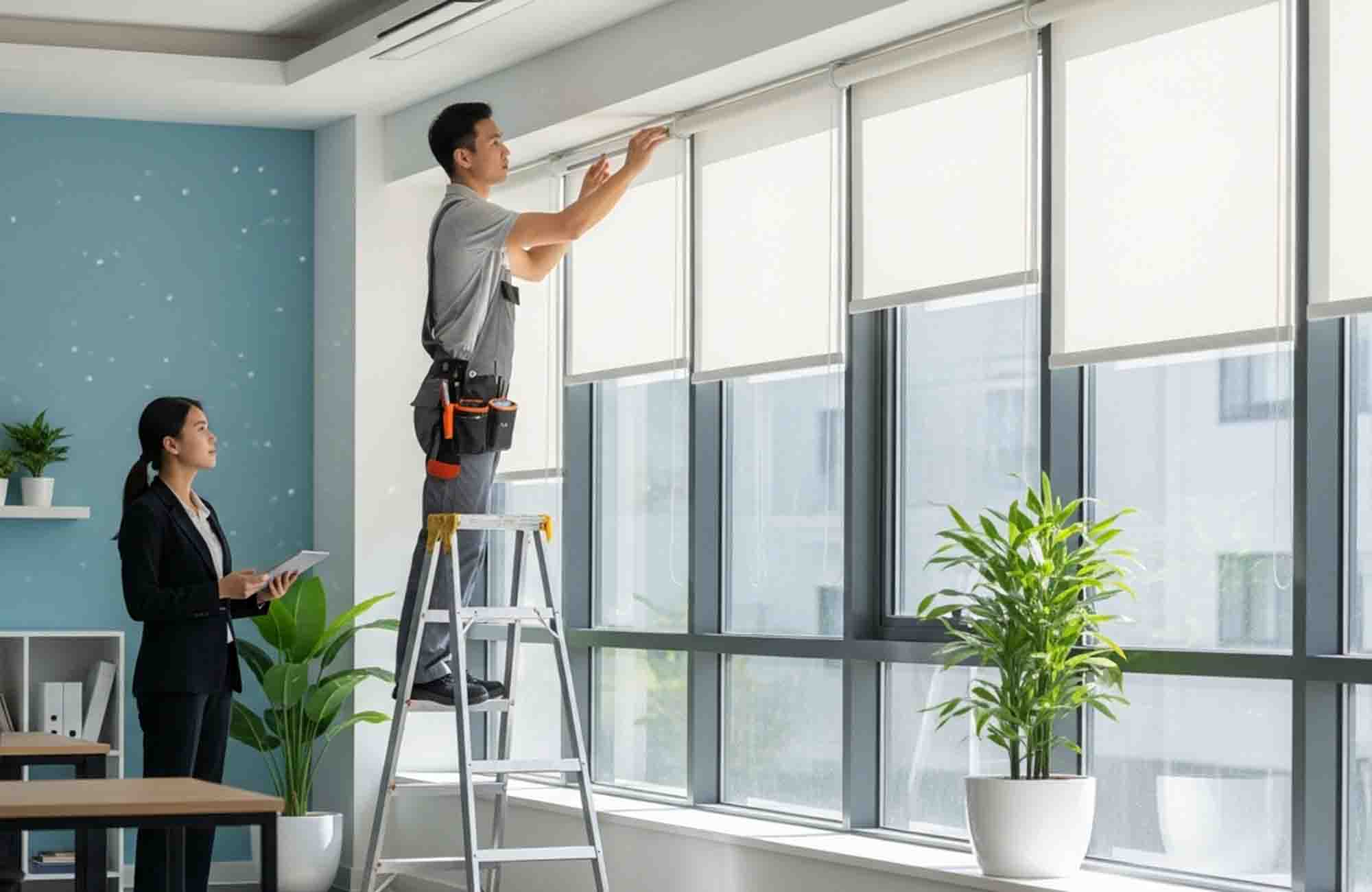 Pasang Roller Blind