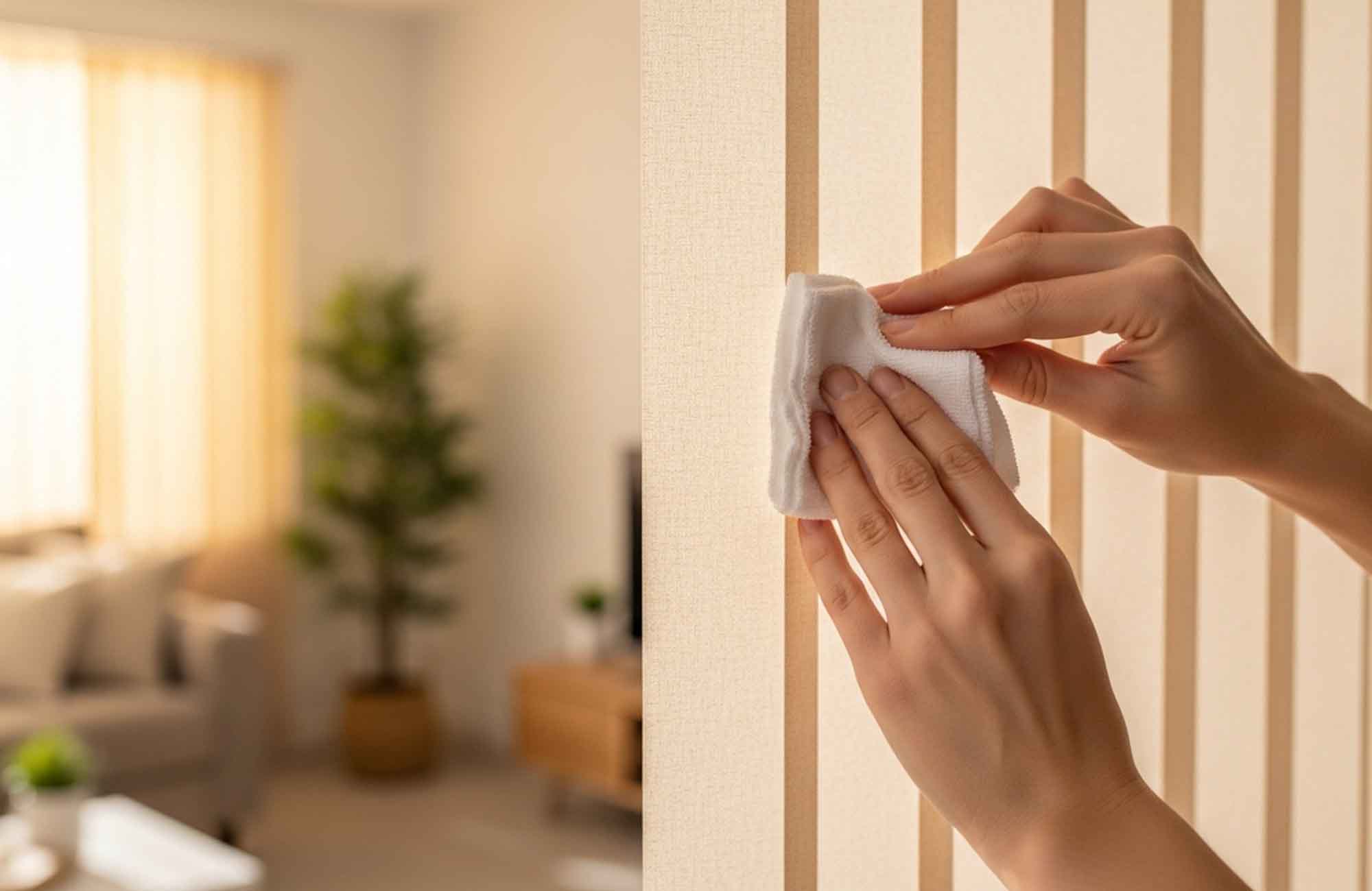 living room vertical blinds