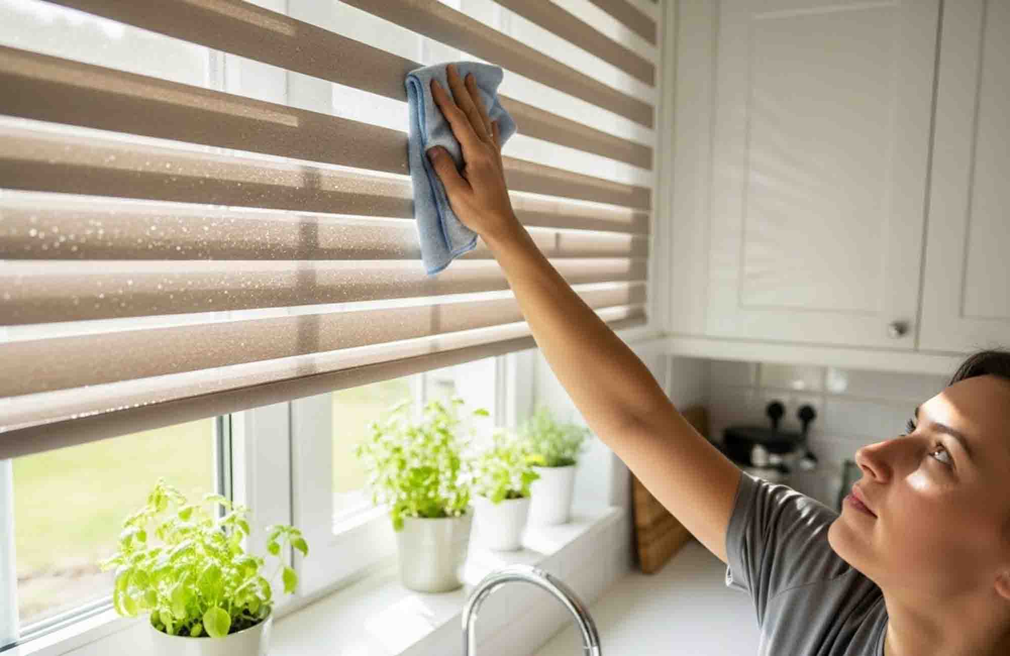 Cara Membersihkan Blinds
