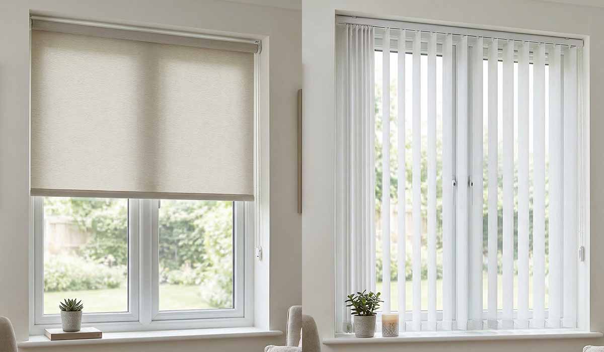 roller blind vs vertical blind