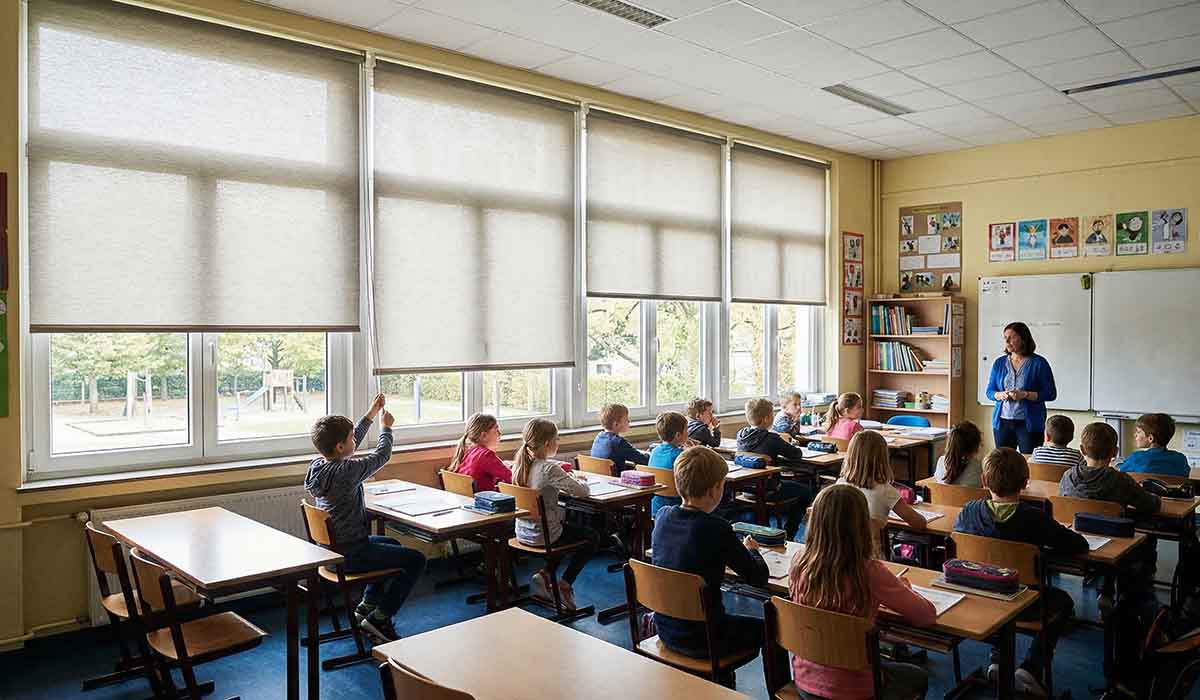 Roller blind untuk sekolah
