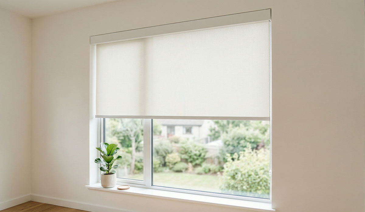 Roman Shade vs Roller Blind