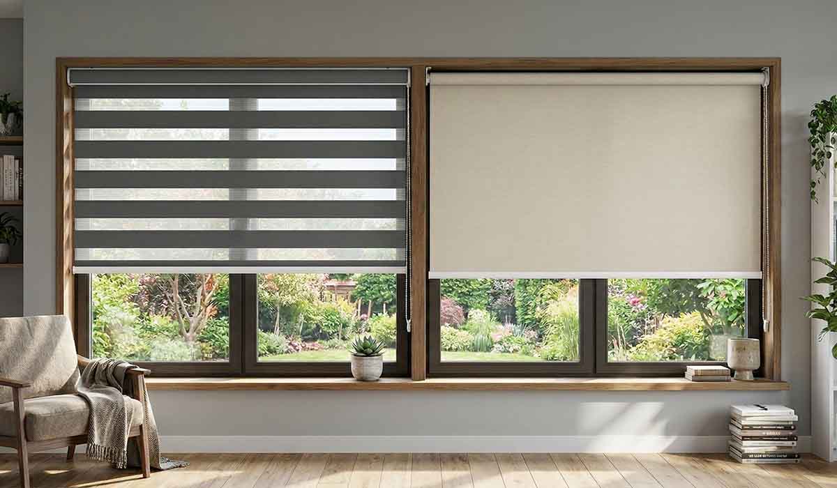 Zebra Blind vs Roller Blind