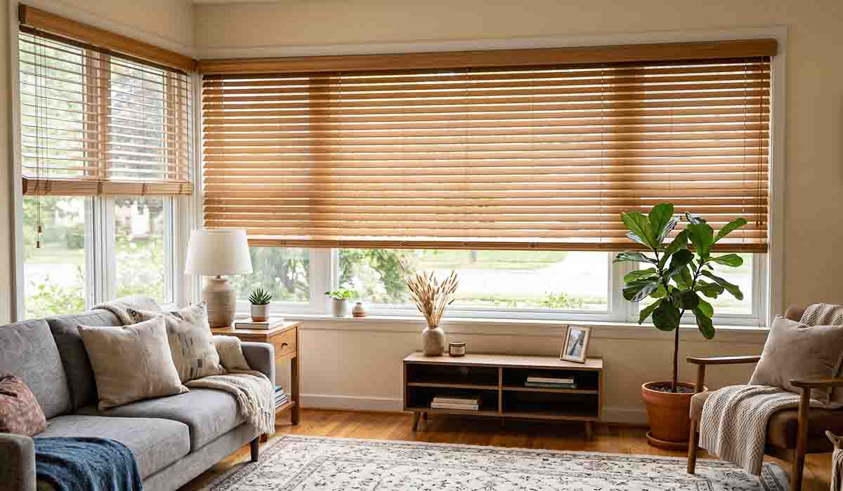 Roller Blind Kayu