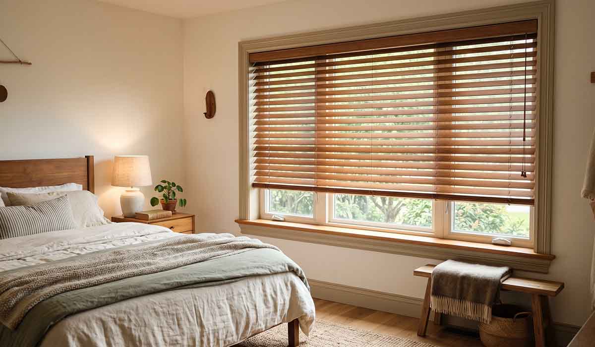 Roller Blind Kayu