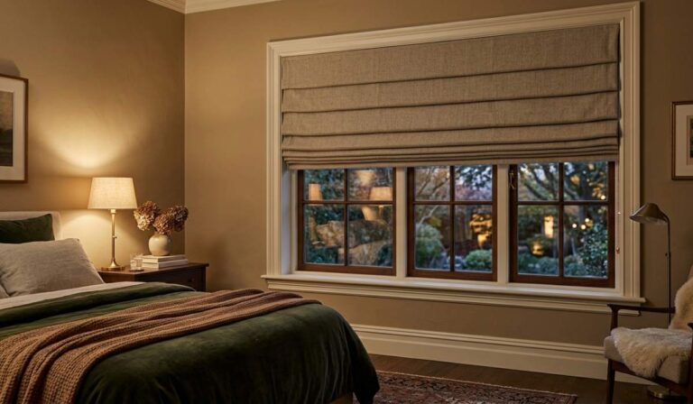 roman shade blind