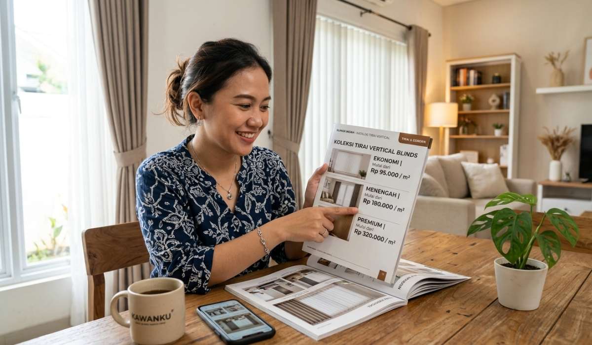 harga vertical blinds