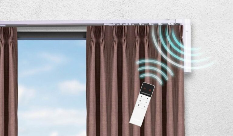 motorized curtain system