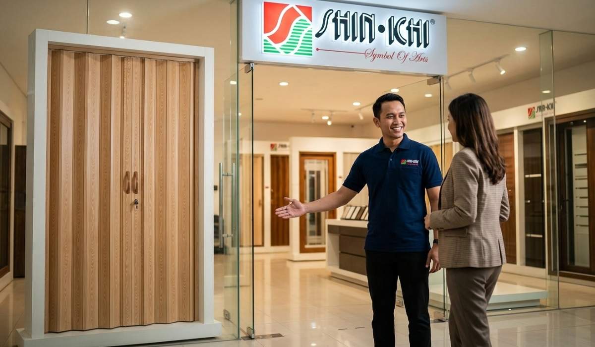 pvc folding door