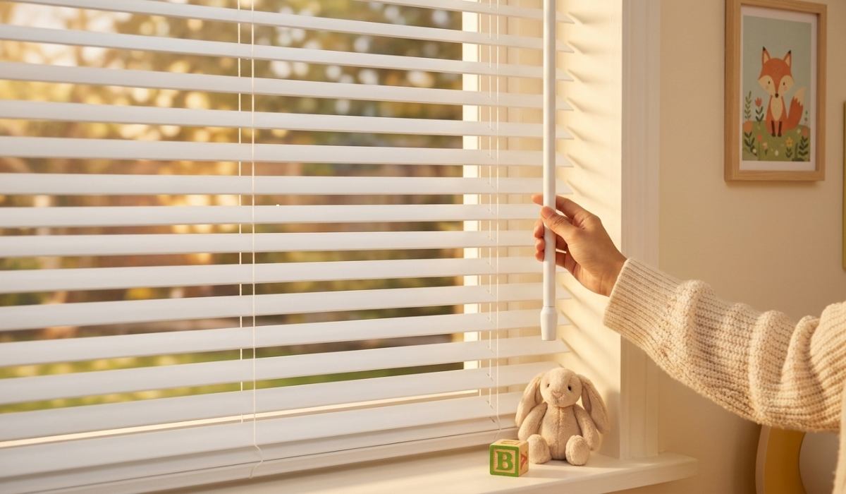 pvc wood blinds