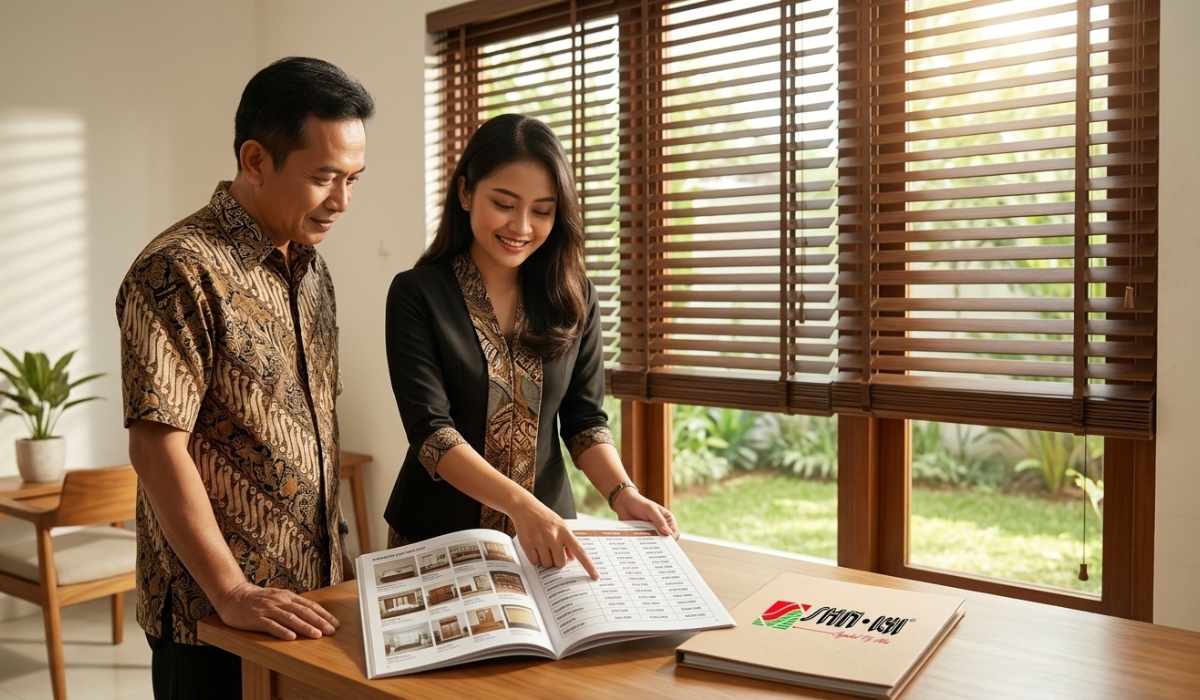 pvc wood blinds