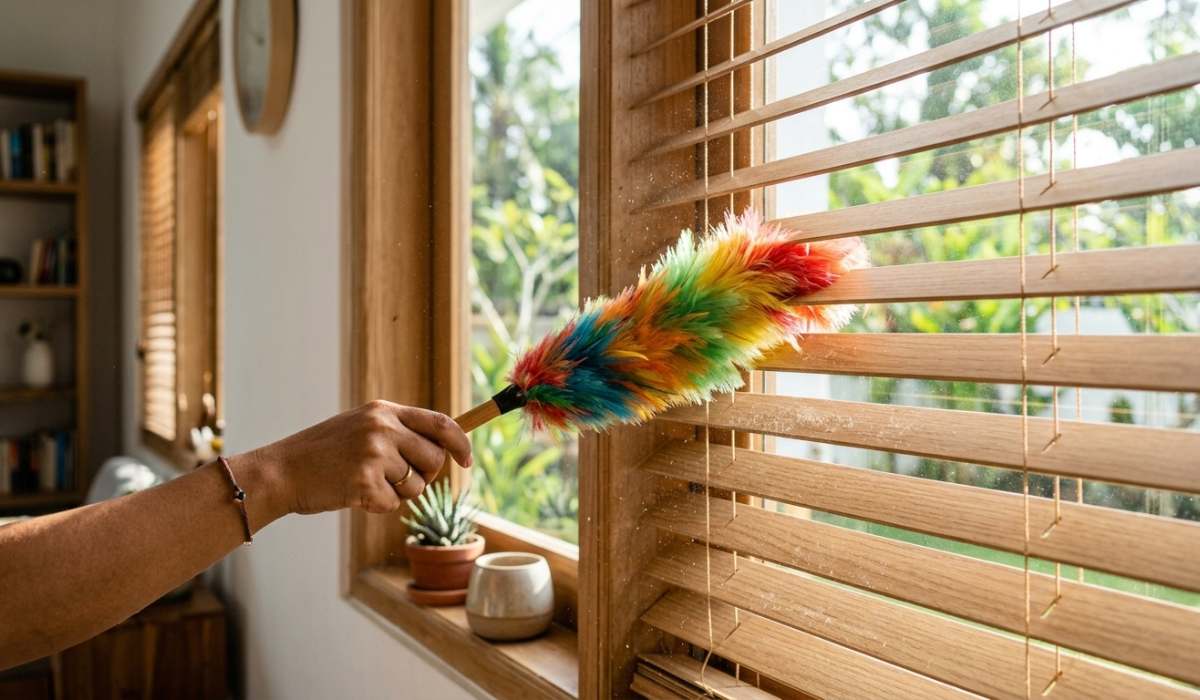 pvc wood blinds