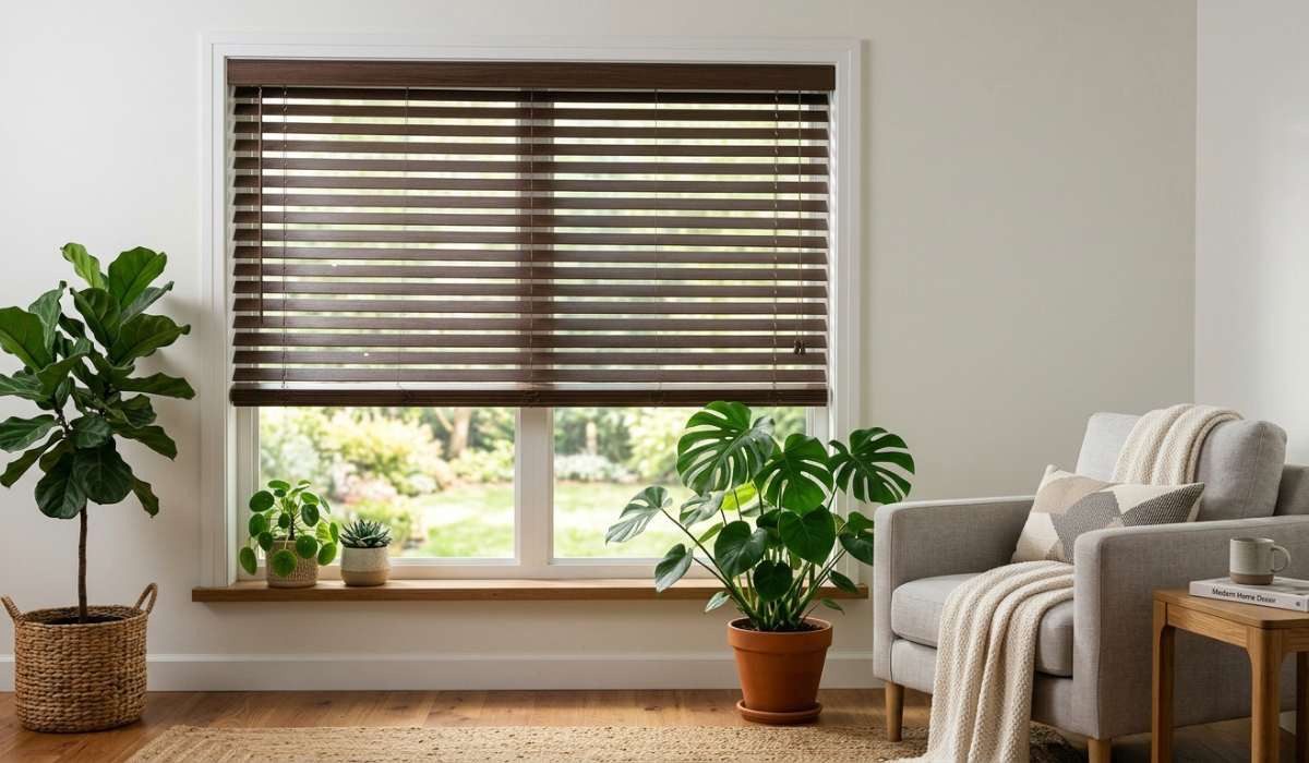 pvc wood blinds