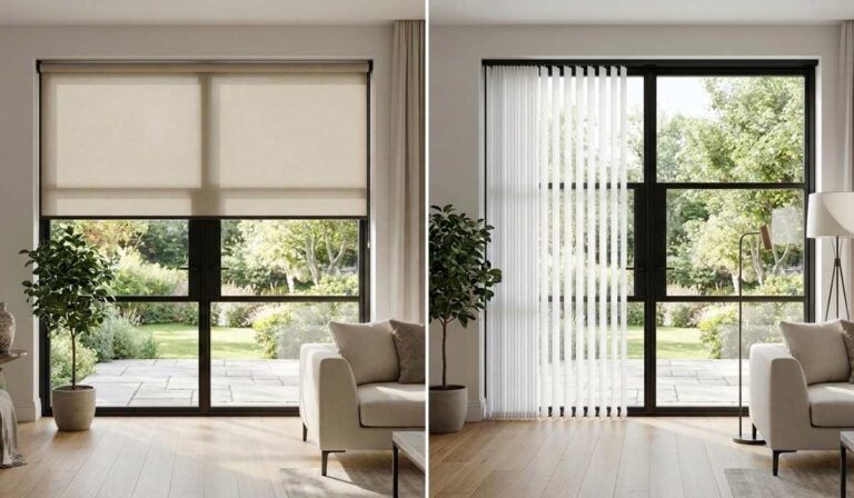 roller blinds vs vertical blinds