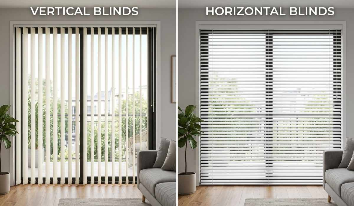 vertical blind adalah