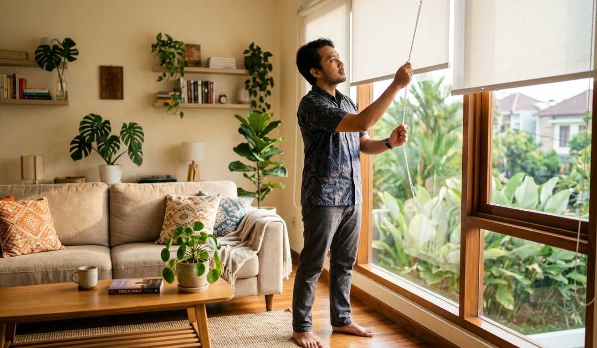 chain system roller blind