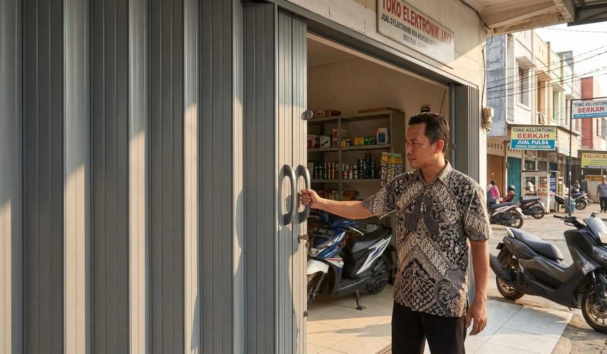 pintu folding door