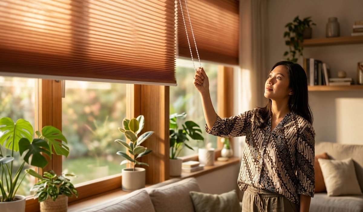 rantai roller blind
