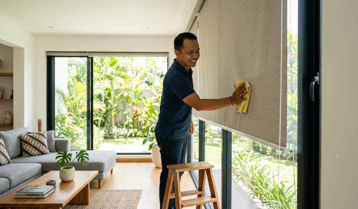 roller blind rumah