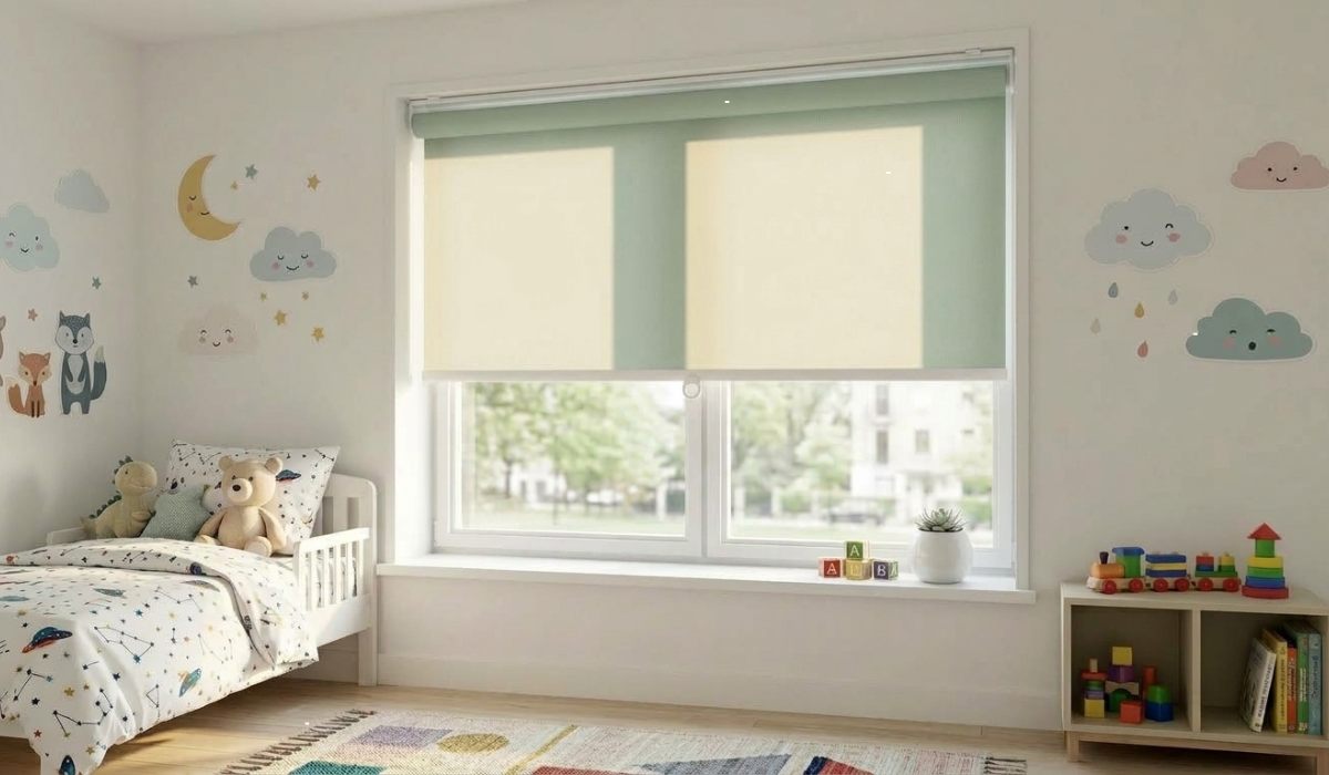spring system roller blind