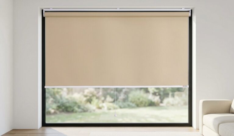 spring system roller blind