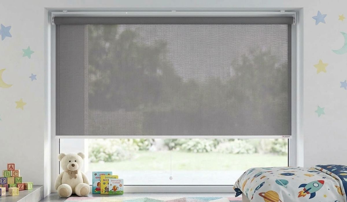 spring system roller blind