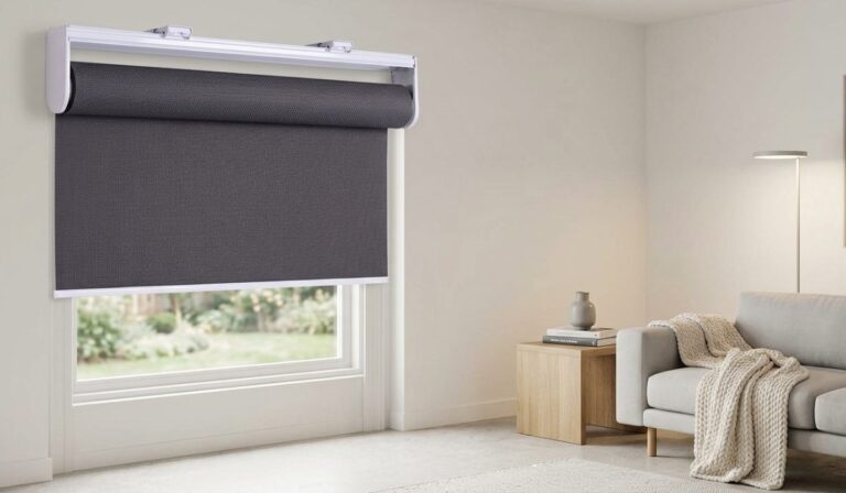 spring system roller blind