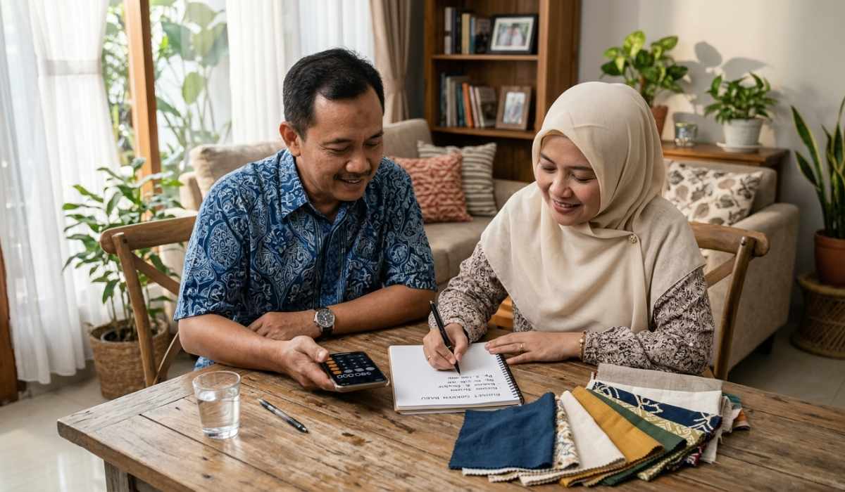 tirai ruang keluarga