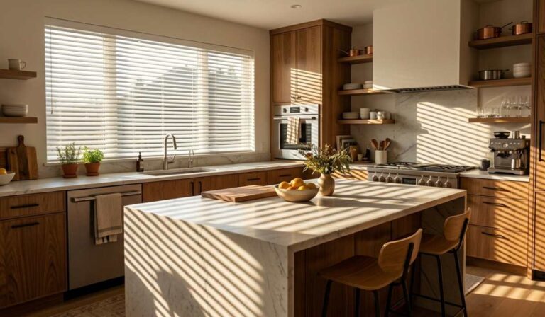horizontal blind dapur