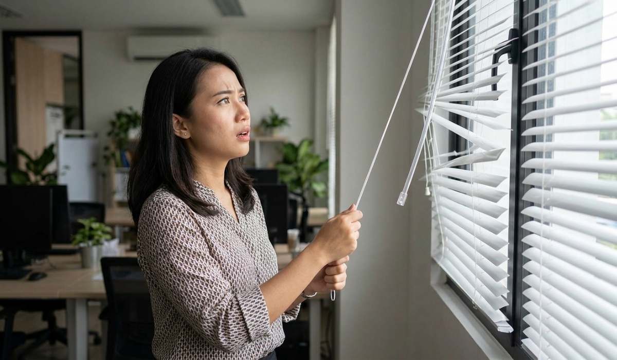 horizontal blind kantor