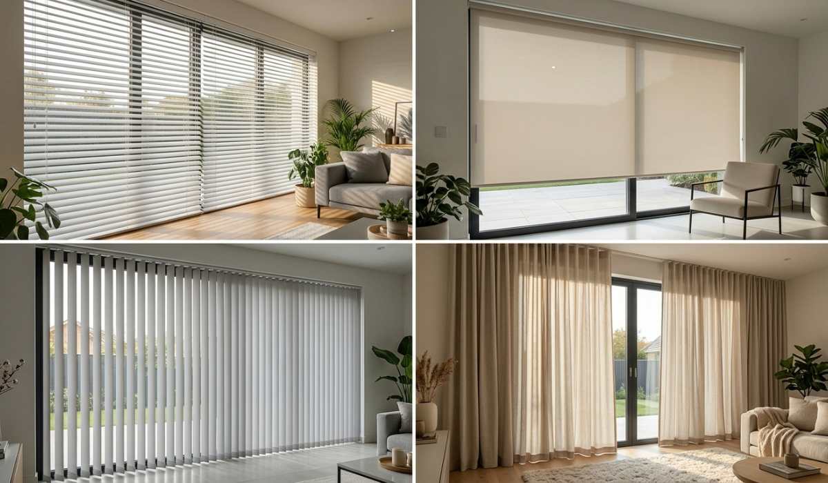 horizontal blind minimalis