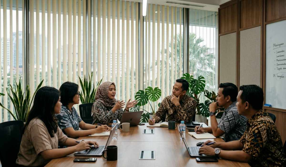 tirai ruang meeting