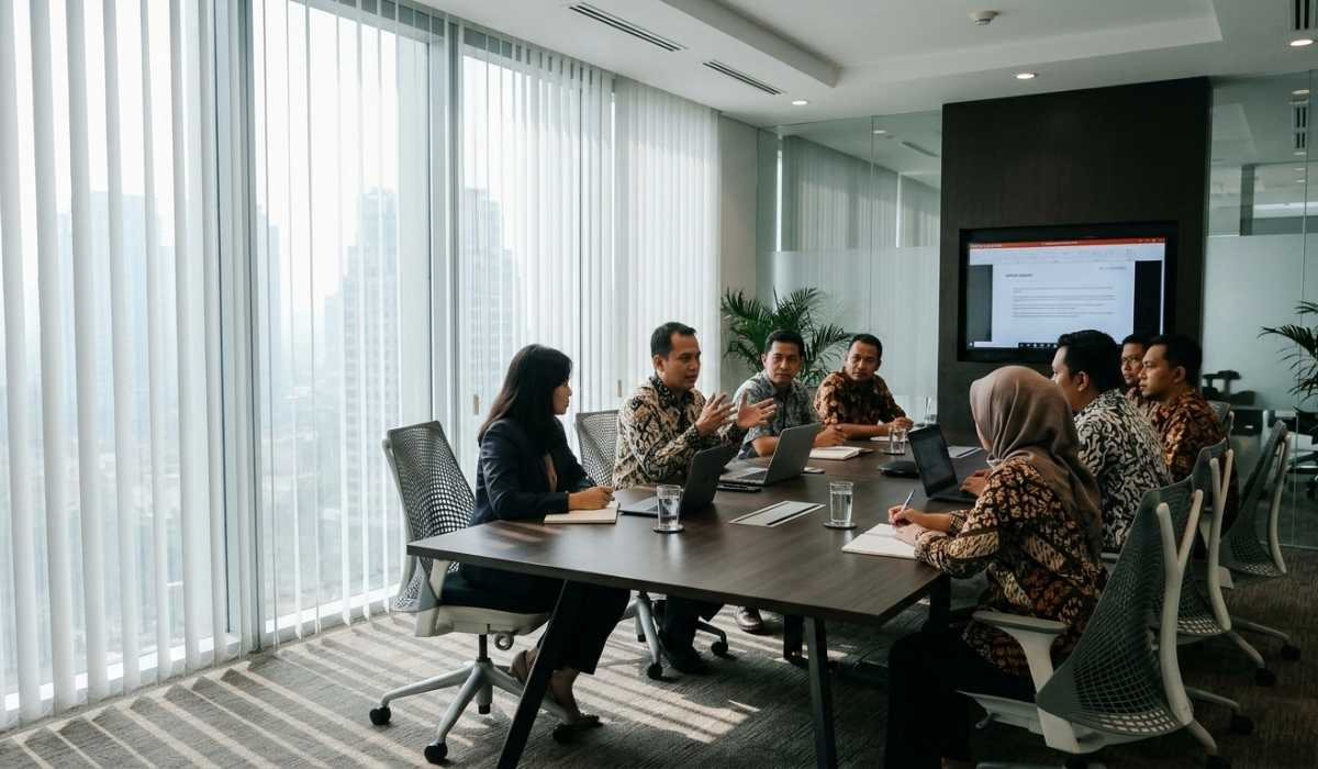 tirai ruang meeting