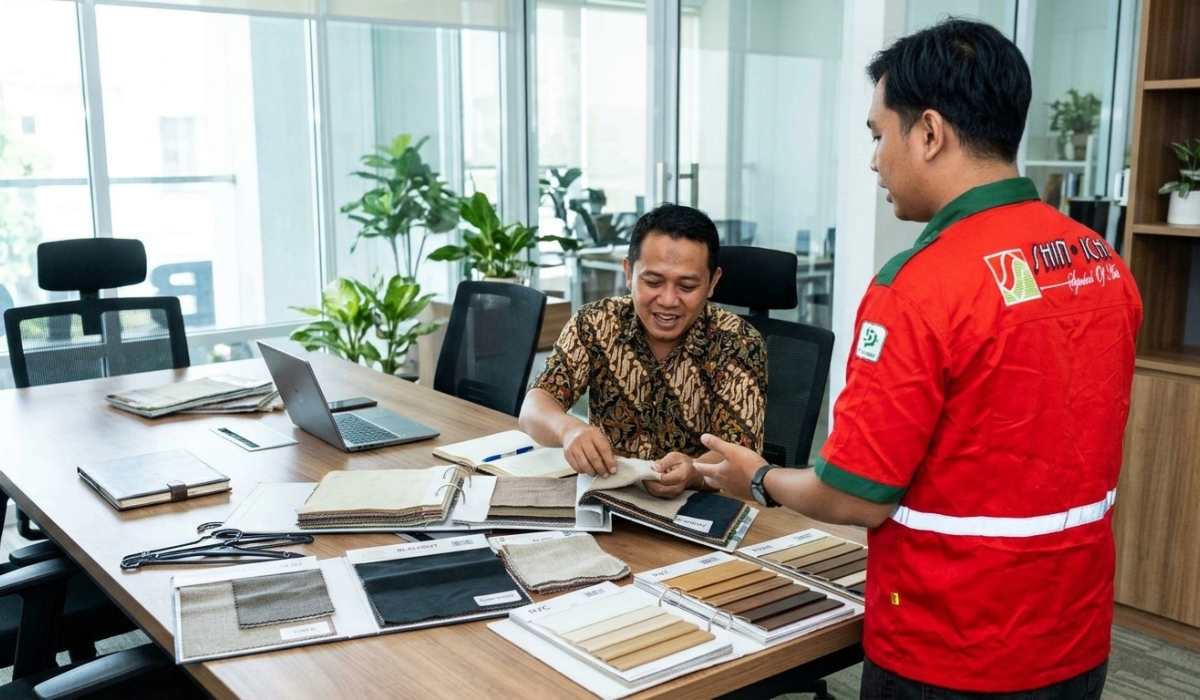 tirai ruang meeting
